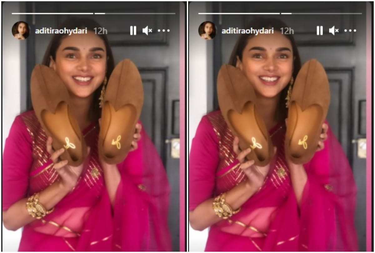 Dia Mirza wedding ceremony Aditi rao Hydari steals shoes of groom Vaibhav Rekhi