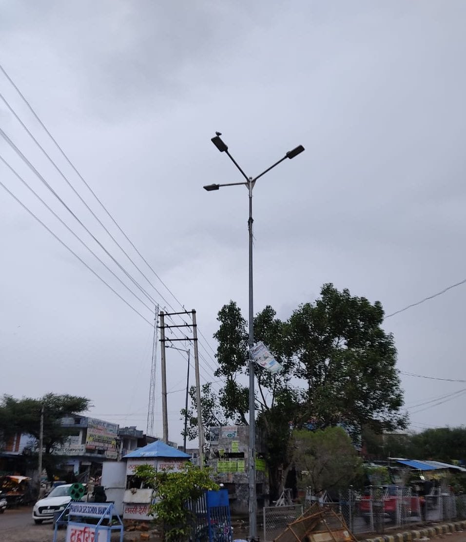 Panchayat did not pay electricity bill, Street lights have been closed for two years