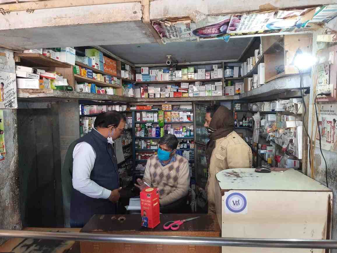 Medical stores raided, samples taken