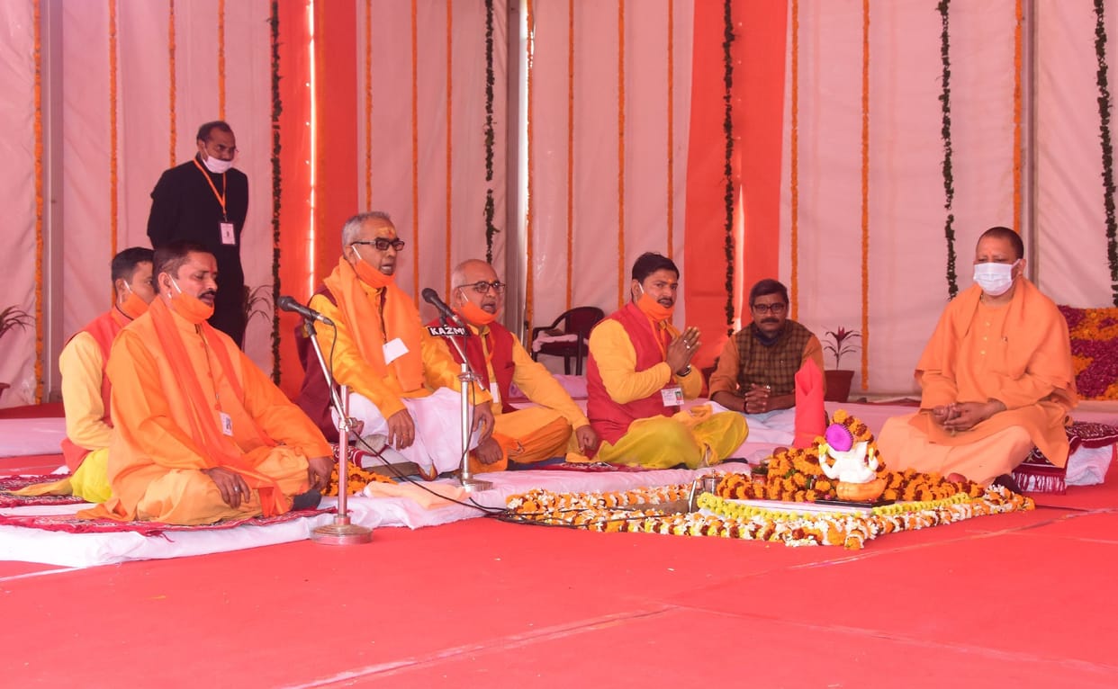 CM did Bhoomi Pujan of Suheldev memorial
