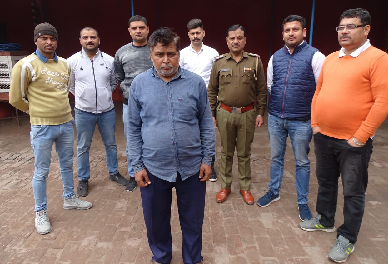 Bike rider arrested to supply opium from Kurukshetra from Yamunanagar with opium