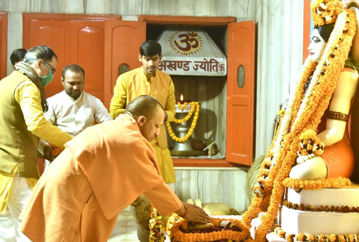 CM yogi visit gorakhpur for two days