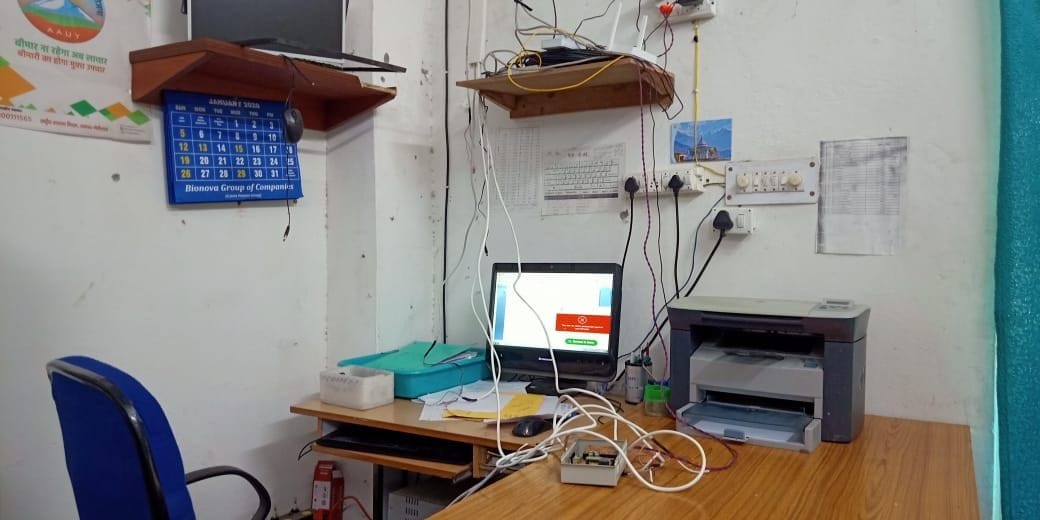 Robbery in Kaladhungi hospital, CCTV broke
