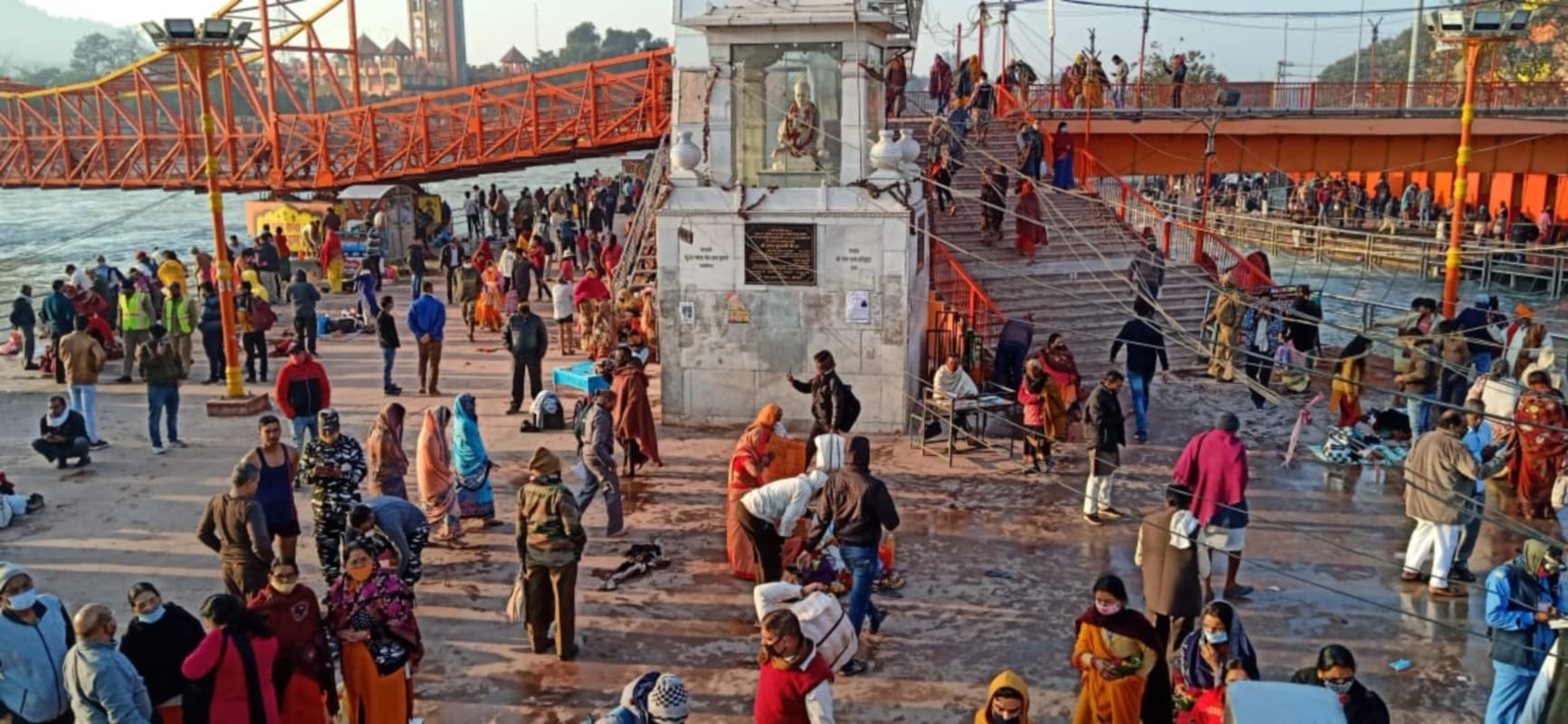 Haridwar Basant Panchami 2021 News: Ganga Snan Start Today early morning watch photos