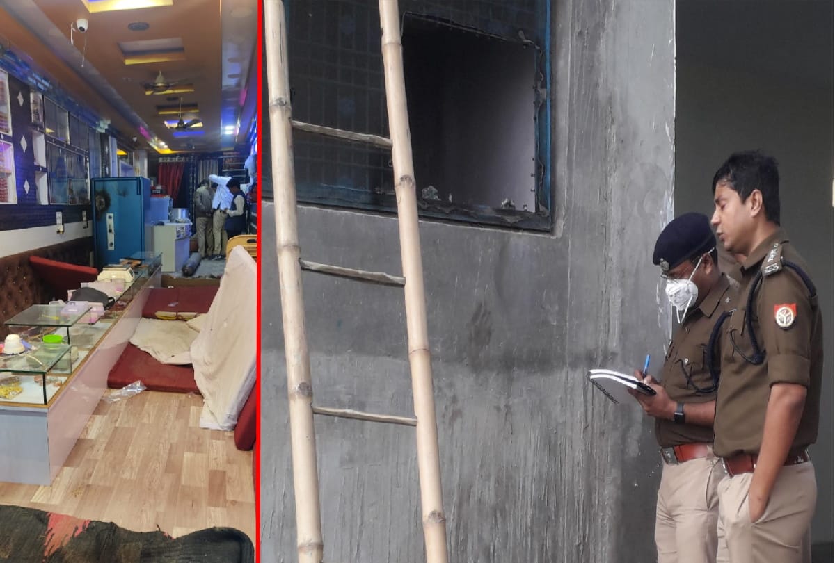 one night Five robberies police have no clue in Gorakhpur