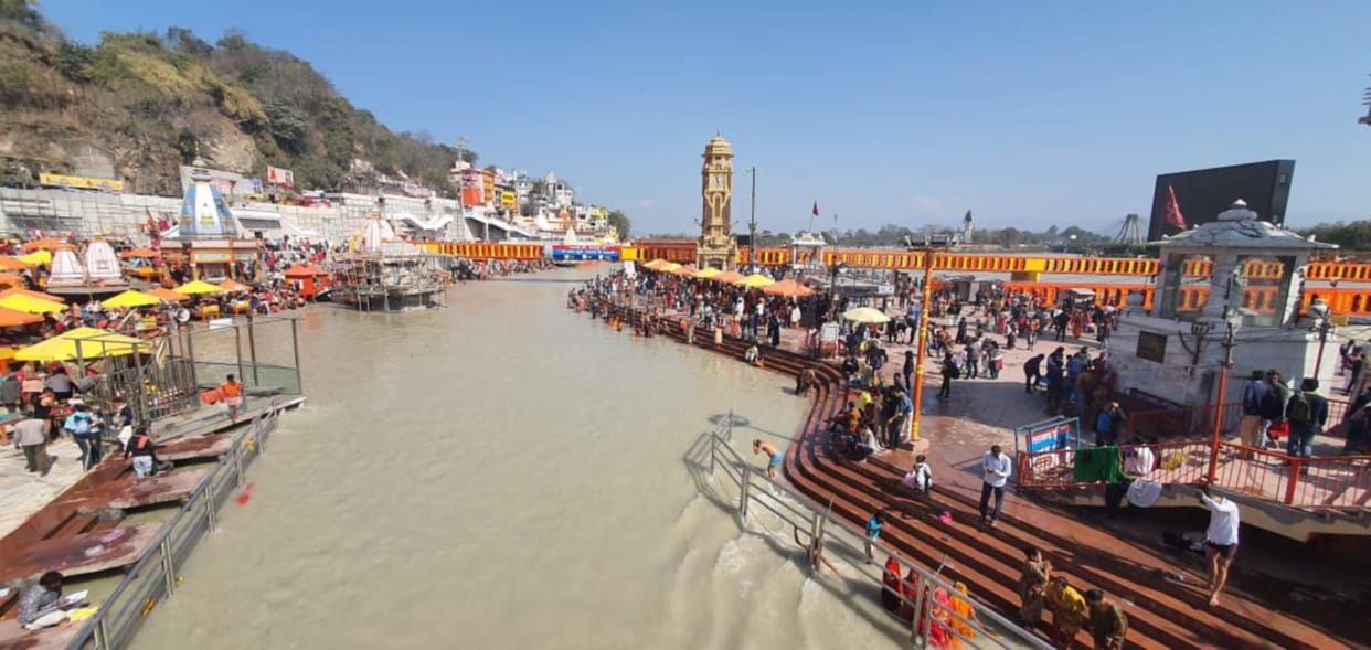 Haridwar Maha Kumbh Mela 2021: Center team does inspection corona test preparation in Haridwar Kumbh