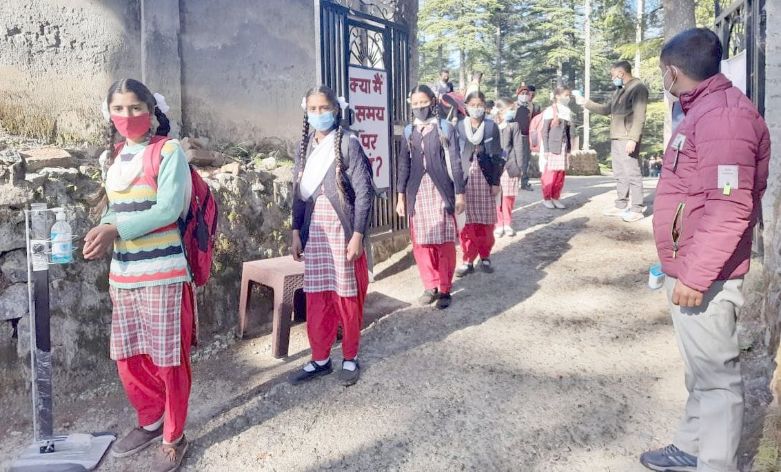46.25 percent attendance on first day in Chamba winter session schools