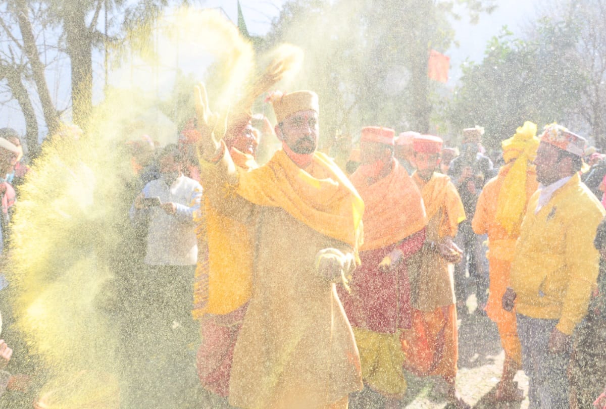 deity raghunath reached dhalpur on basant panchmi in kullu himachal