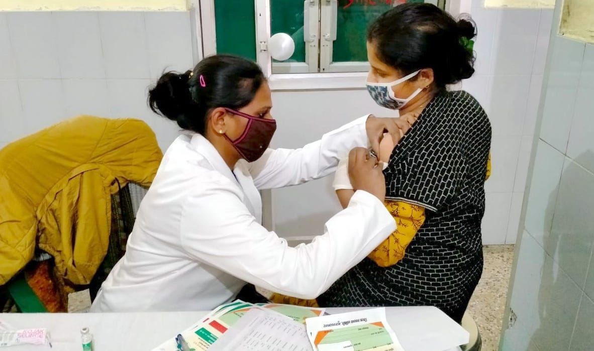 1477 corona warriors vaccinated in district