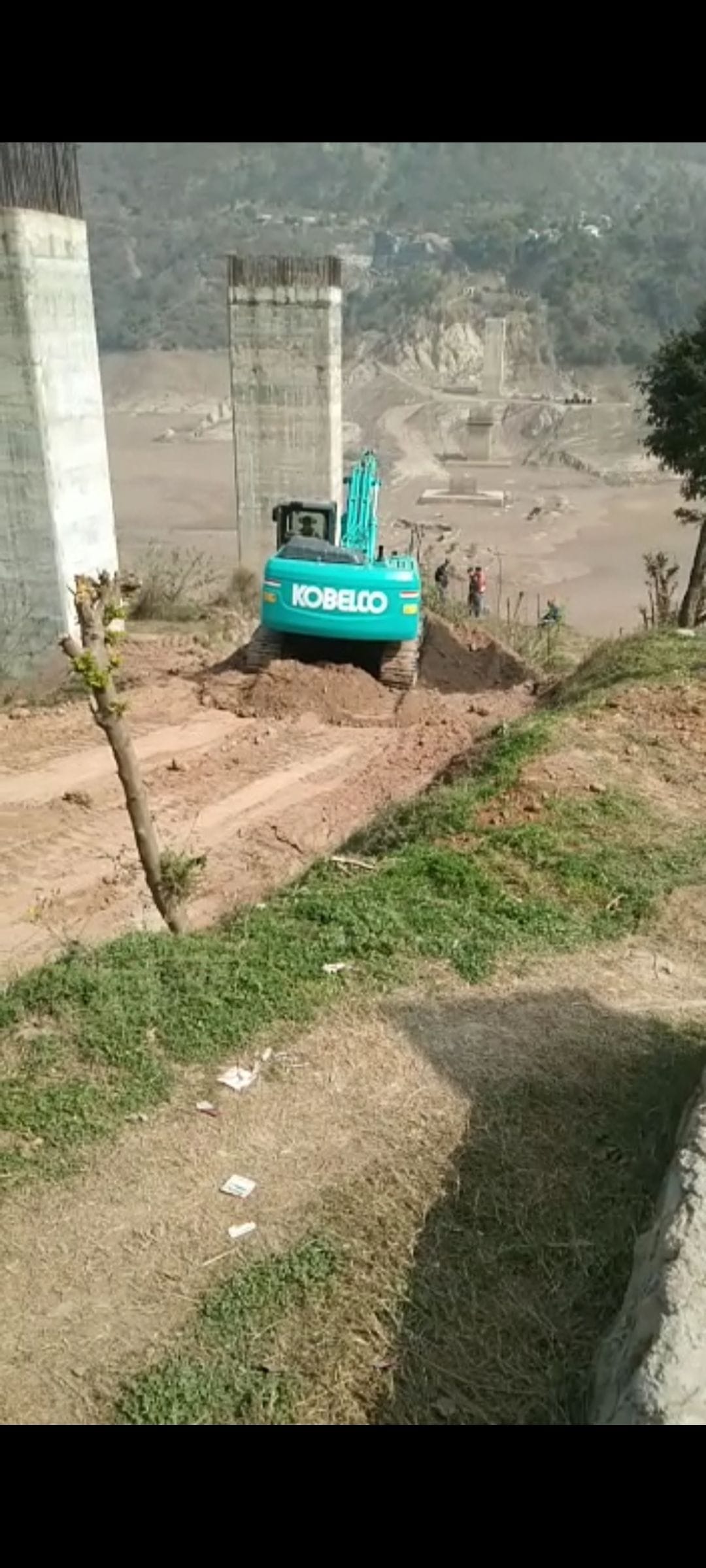 four lane work withour environmental departmenent  clearance in bilaspur