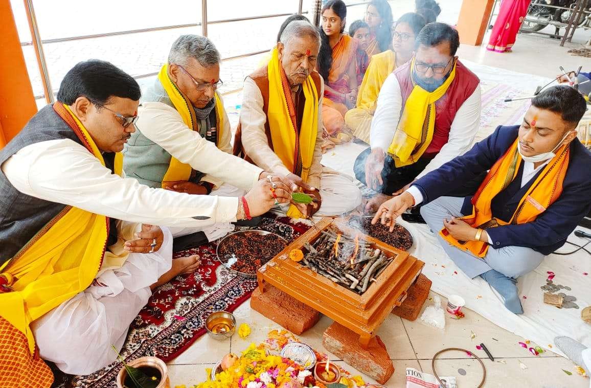 Bagdevi worshiped, Vasant Panchami celebrated with great pomp