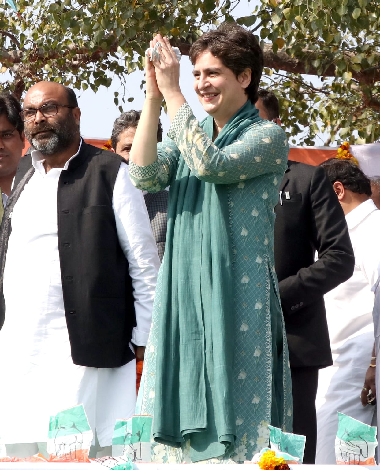Priyanka Gandhi lost her life in the party