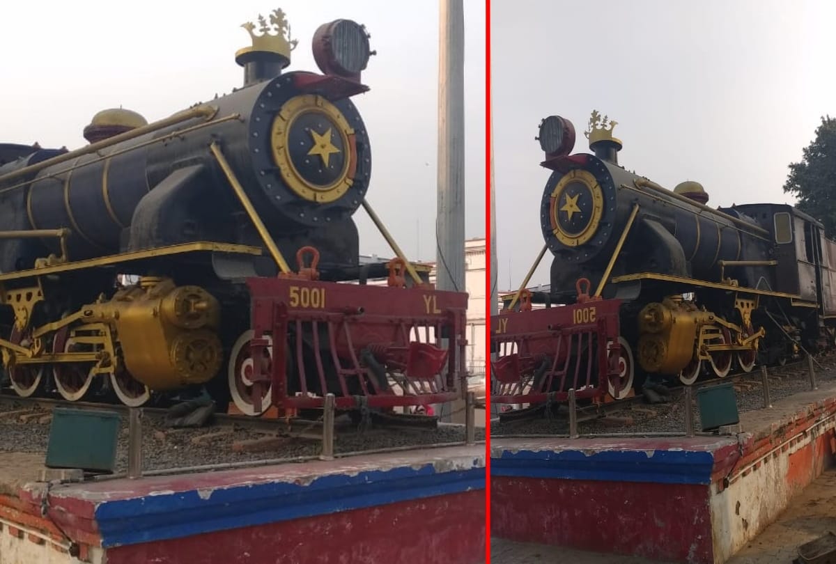 special story of steam engine in NER railway station gorakhpur