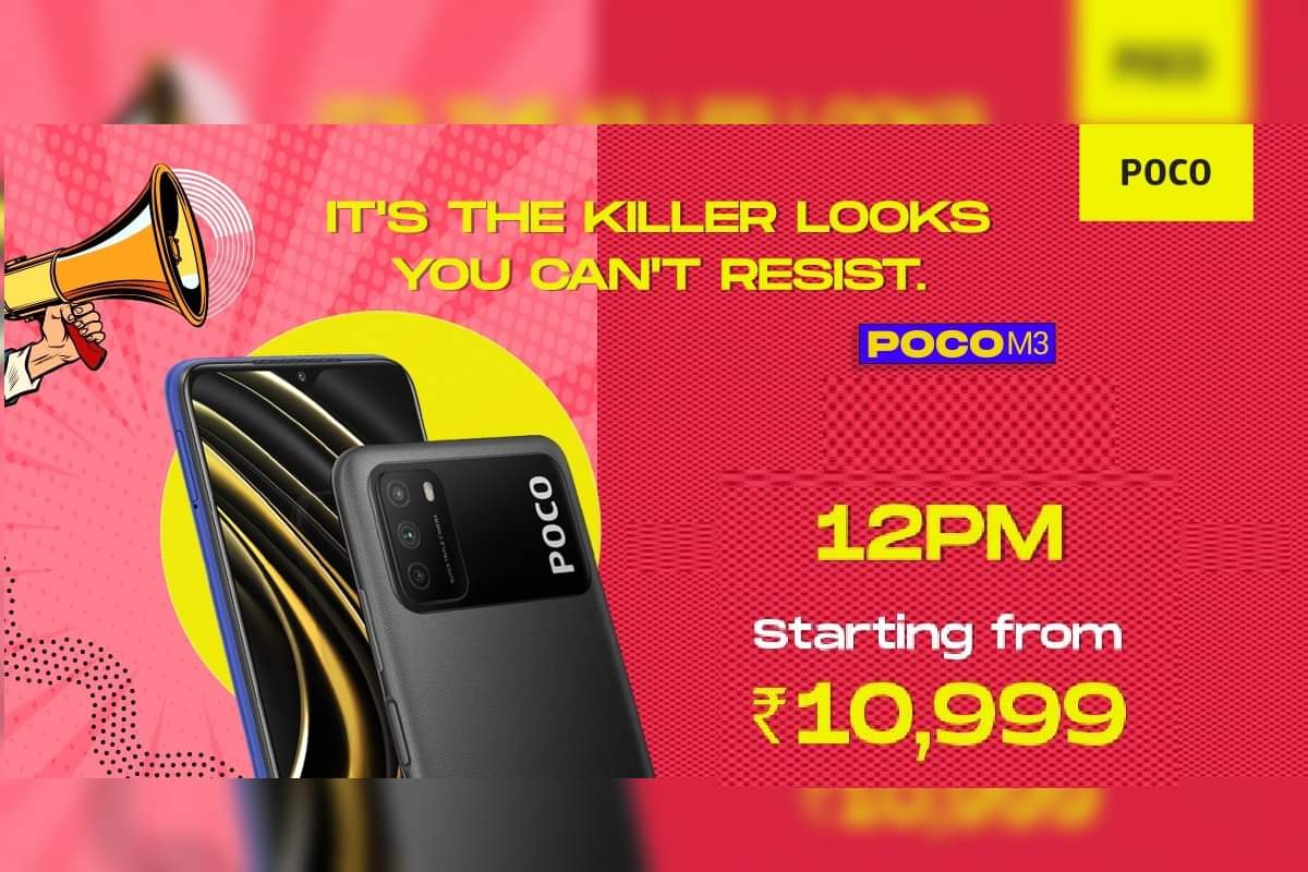 POCO sells over 500k units Of Poco M3 within the 45 days of its launch