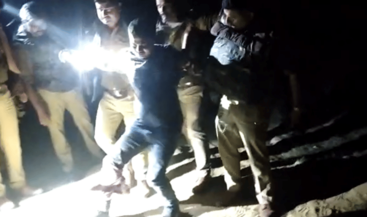 police encounter in azamgarh one criminal injured arrested