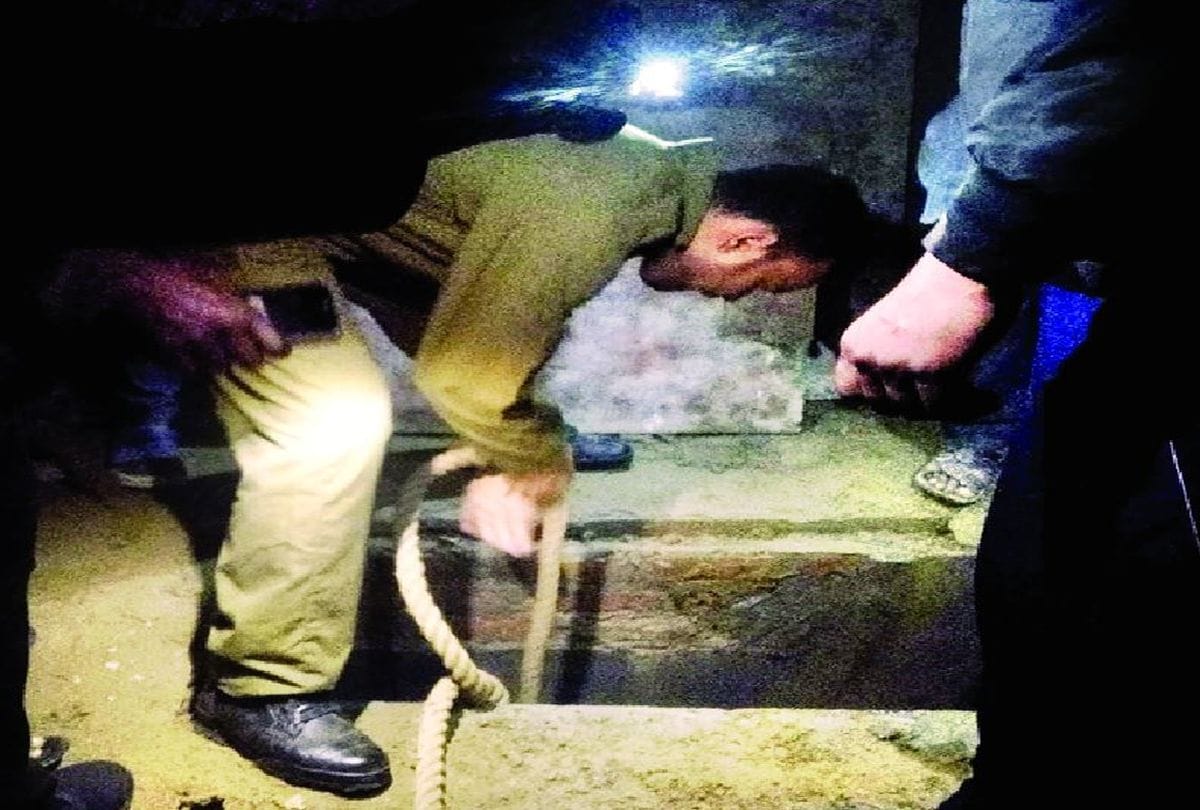 two children died after falling into a tank in mathura