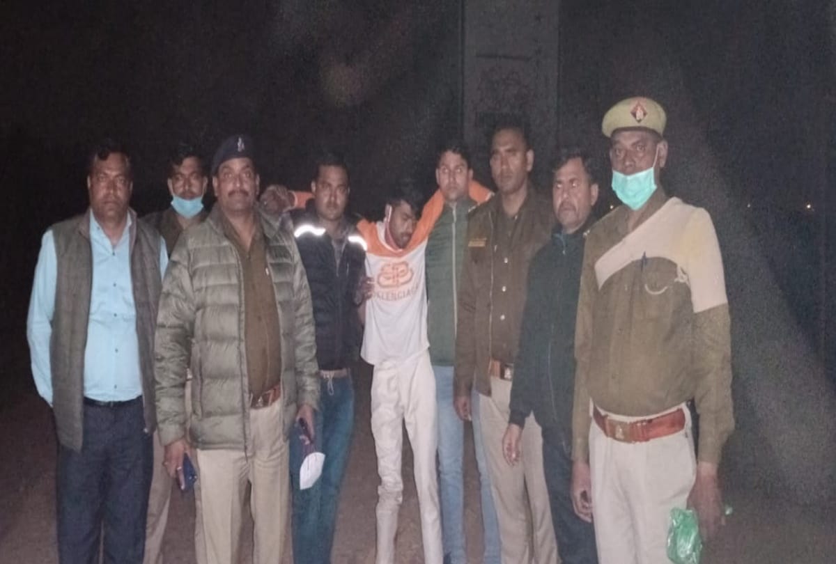 greater noida ritik kidnapping and murder case accused who was arrested in encounter fled from hospital again arrested read full story