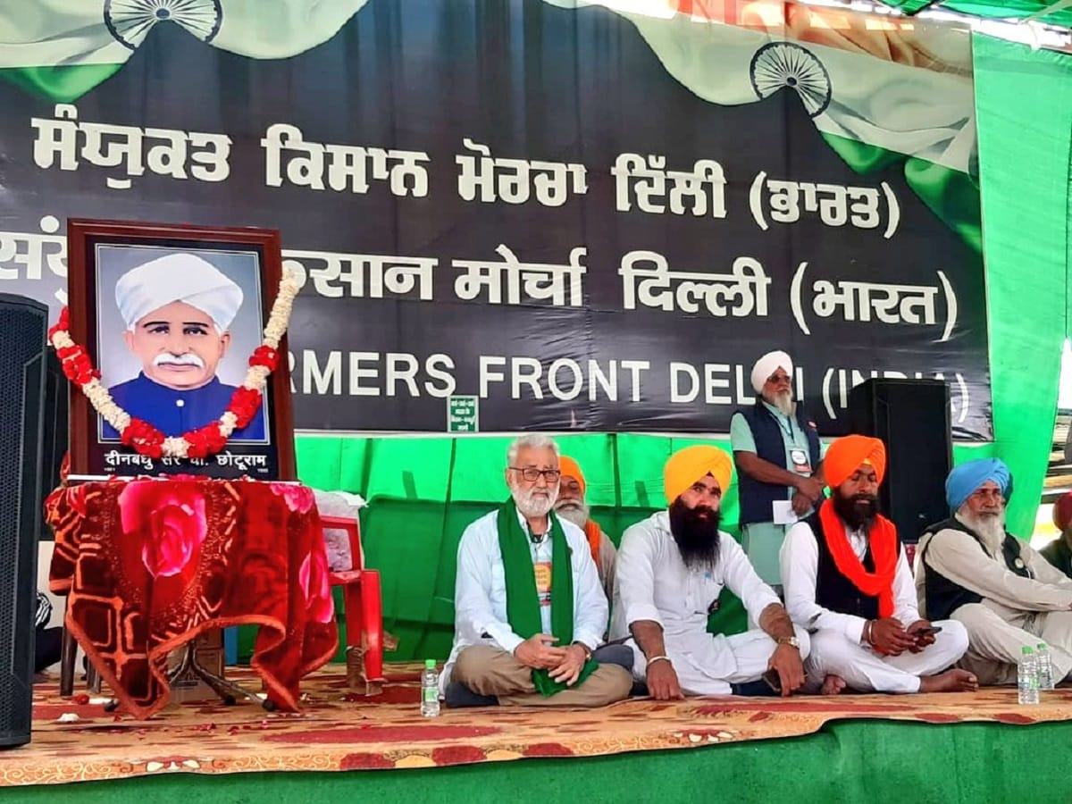 Farmers organisations preparing a strategy go back to the field for irrigation for wheat ready crop then return and join the movement
