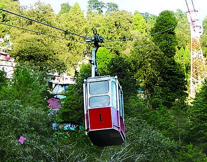 Tourists arriving in Nainital will soon enjoy the ropeway