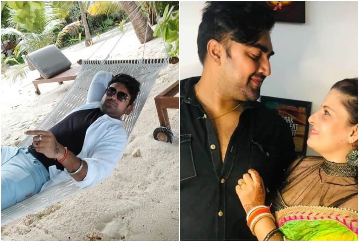 Sandeep Nahar and Kanchan Sharma maldives vacation romantic video goes viral