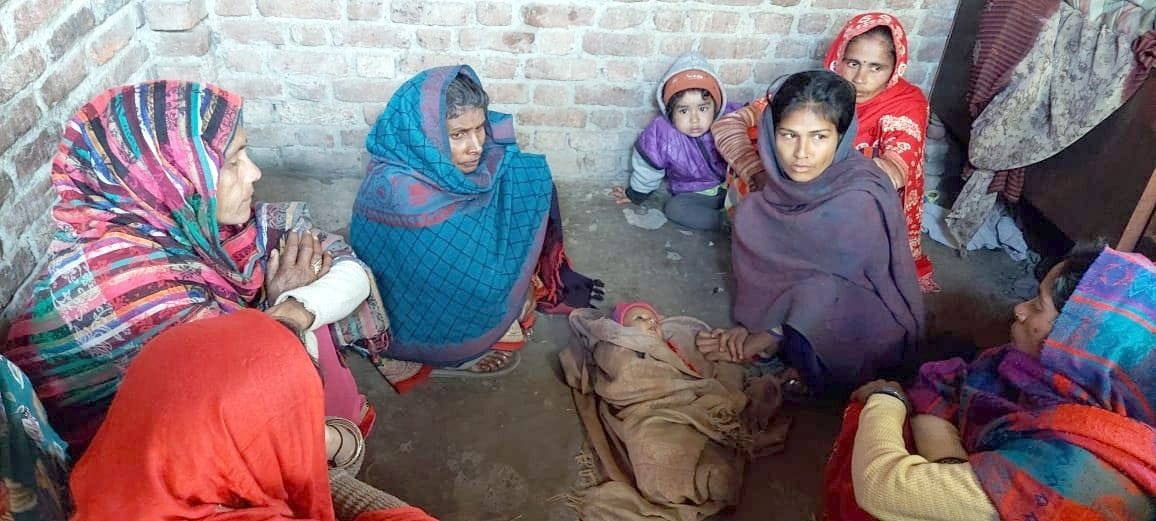 Five month old child dies in Kishanpur