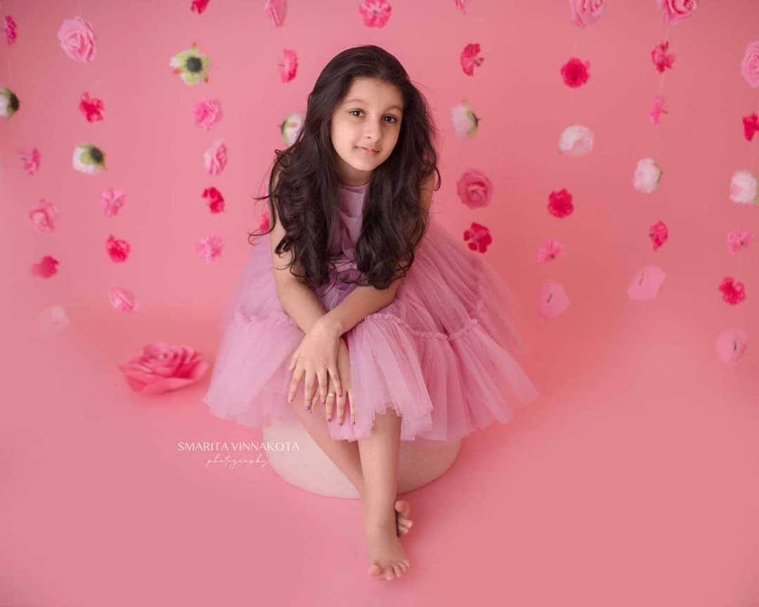 South Superstar Mahesh Babu Daughter Sitara Ghattamaneni Looks Adorable In Her Latest Photoshoot