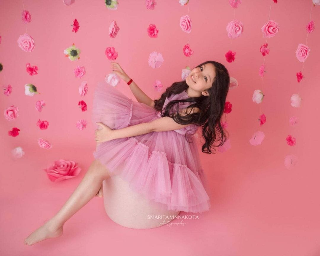 South Superstar Mahesh Babu Daughter Sitara Ghattamaneni Looks Adorable In Her Latest Photoshoot