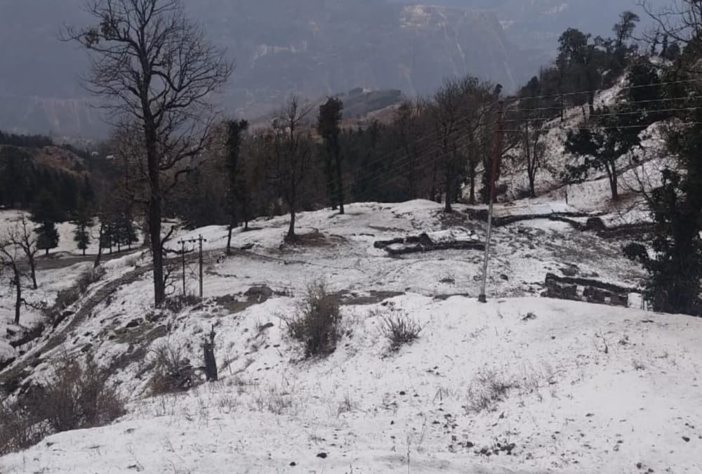 Pithoragarh rain snowfall cold weather