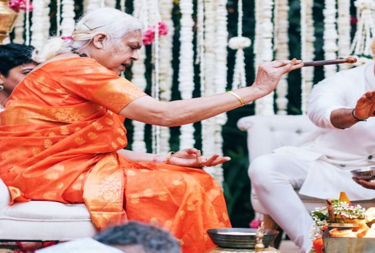 Dia mirza marriage conducted by female priest photos goes viral