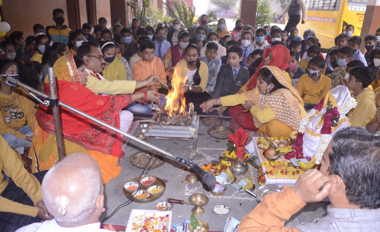 Sound on Vasant Panchami, worshiped goddess of knowledge