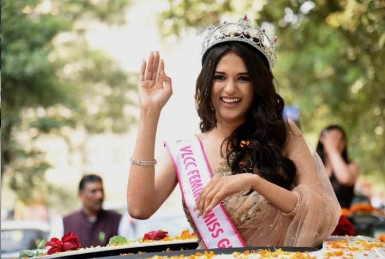 Femina Miss Grand India winner Manika Shyokand became Brand Ambassador of Mera Paani Meri Virasat scheme