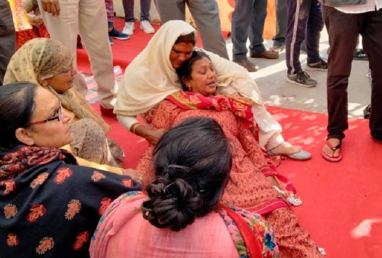 Film actor Sandeep Nahar Funeral at Kalka Of Haryana