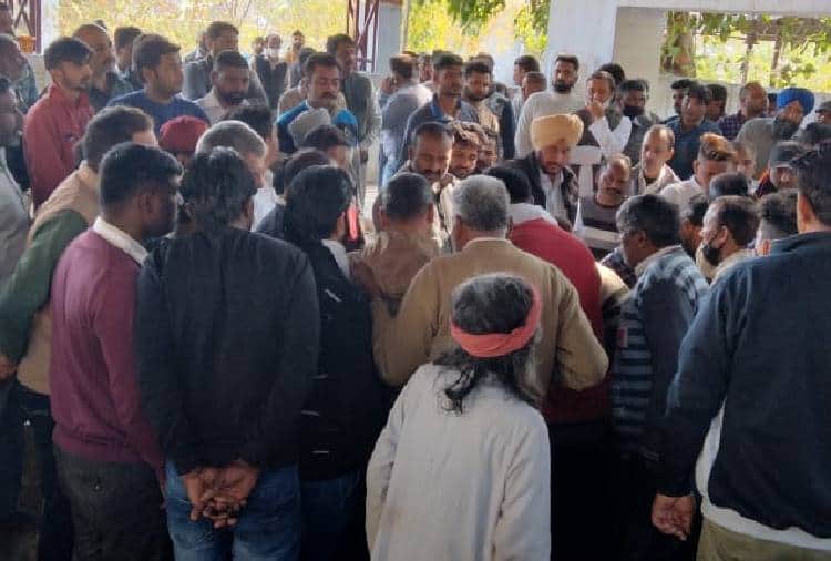 Film actor Sandeep Nahar Funeral at Kalka Of Haryana