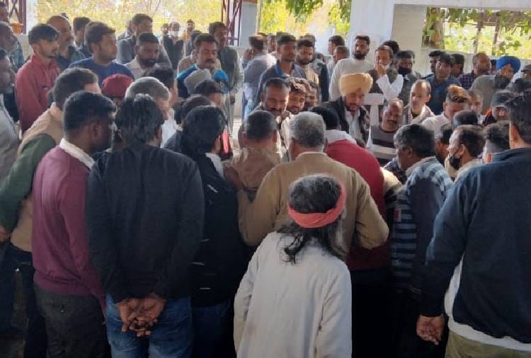 Film actor Sandeep Nahar Funeral at Kalka Of Haryana