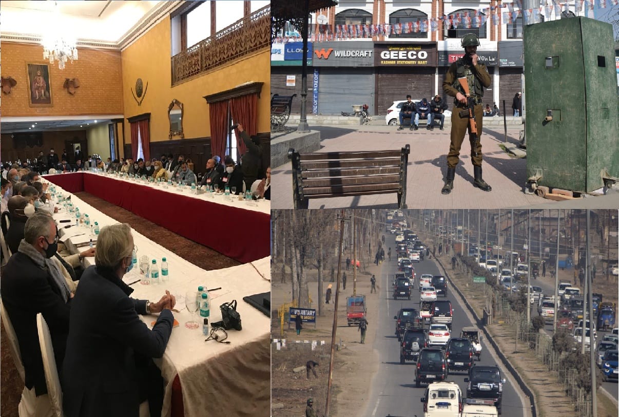 foreign diplomats reached jammu kashmir to experience situation