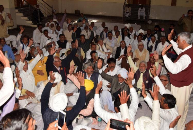 Sarvkhap Panchayat Meeting at Jat Bhawan In Rohtak