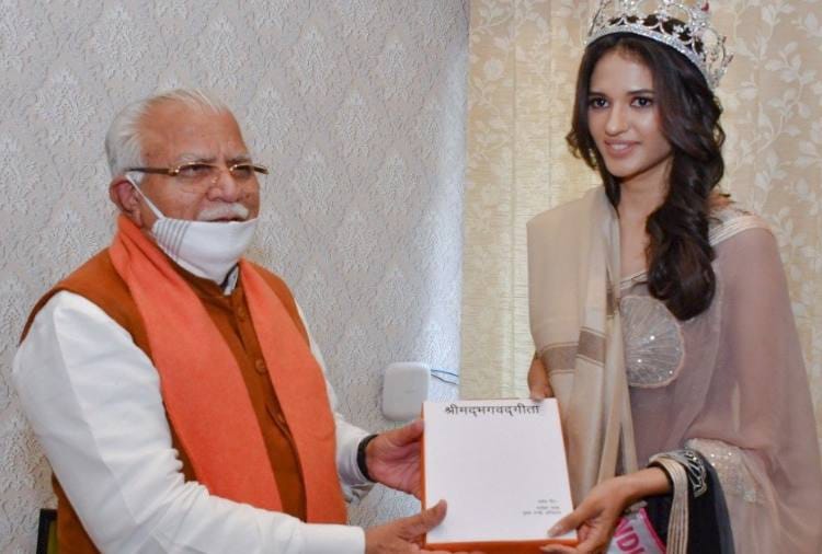 Femina Miss Grand India winner Manika Shyokand became Brand Ambassador of Mera Paani Meri Virasat scheme