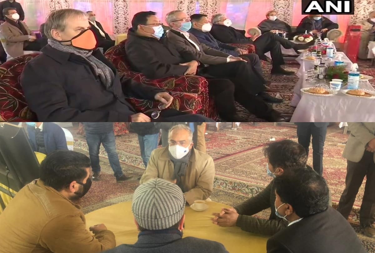 20 member team of foreign diplomats will come on wednesday to experience the situation in jammu kashmir