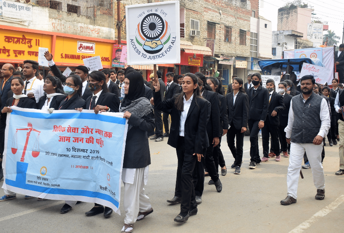 Kashi Vidyapeeth Centenary Celebration: students gave message for society by tableaux of system and stop child marriage
