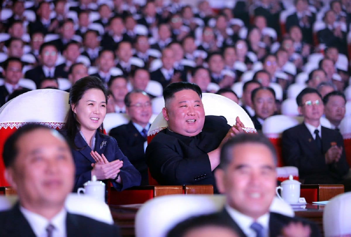 north korean leader Kim Jong Un wife first appearance in a year slams pregnancy rumour