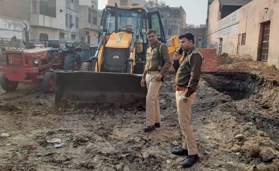 Construction on Gaushala land stopped