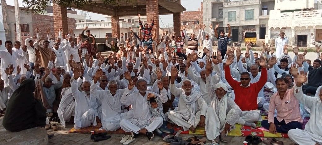 4 thousand farmers, protest, water problem