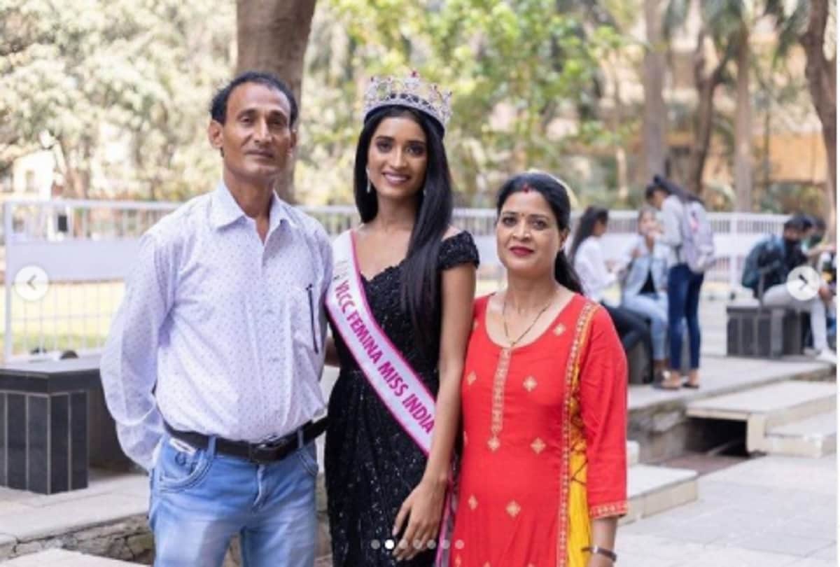 Miss India Runner up Manya Singh reaches in a program by fathers auto rickshaw