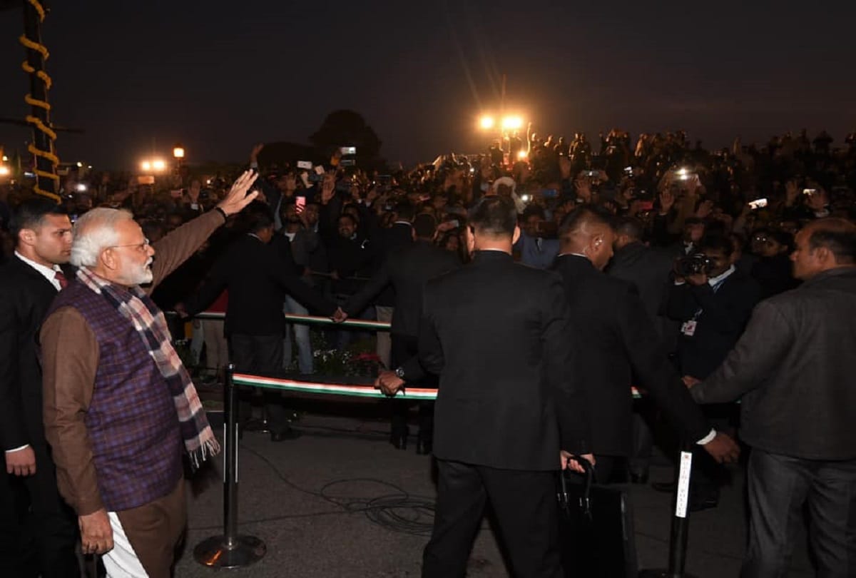 PM Narendra Modi lives amidst very tight security housing is on 12 acres