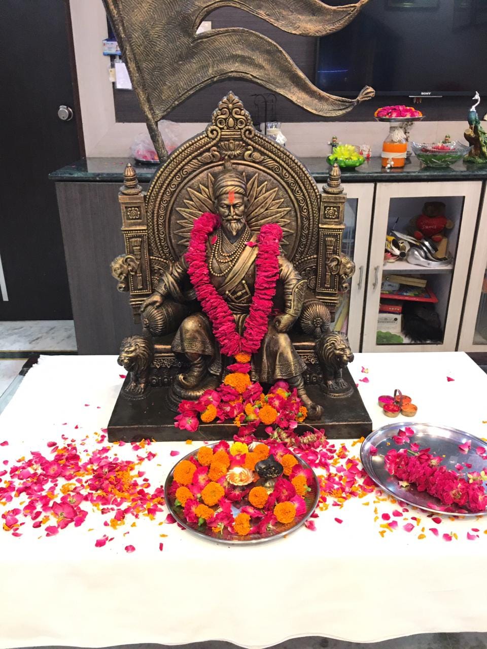 Shivaji's birth anniversary celebrated on 19 February