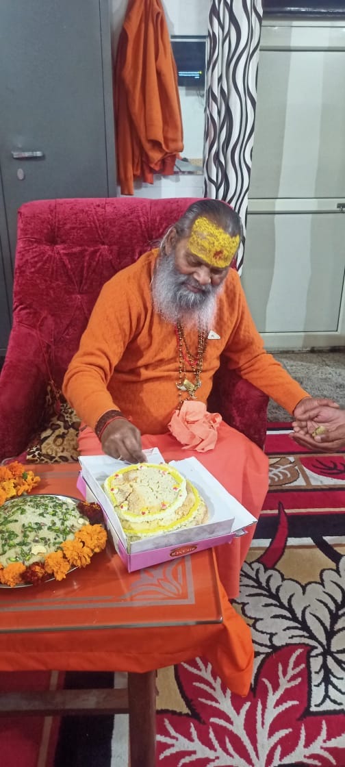 Celebrated 74th birthday of Keshavanand Maharaj