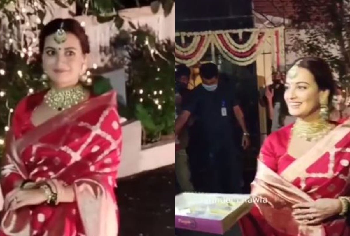 Dia Mirza Explains Why Vaibhav Rekhi Wasn't Present To Distribute Sweets To The Paparazzi