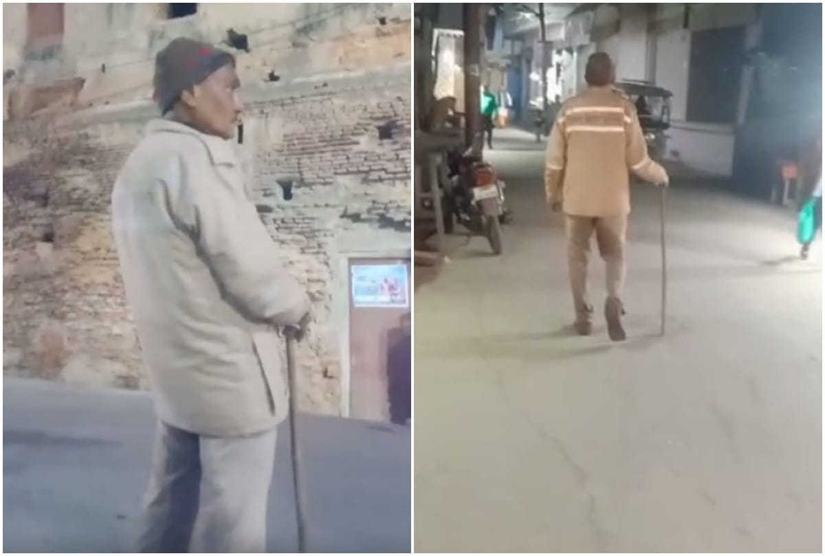 drunk constable on duty at govardhan