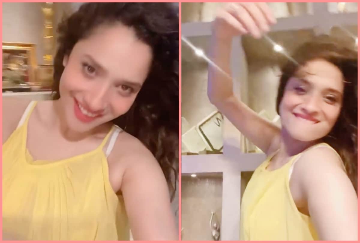 Ankita Lokhande dances in yellow in her latest post, fans react
