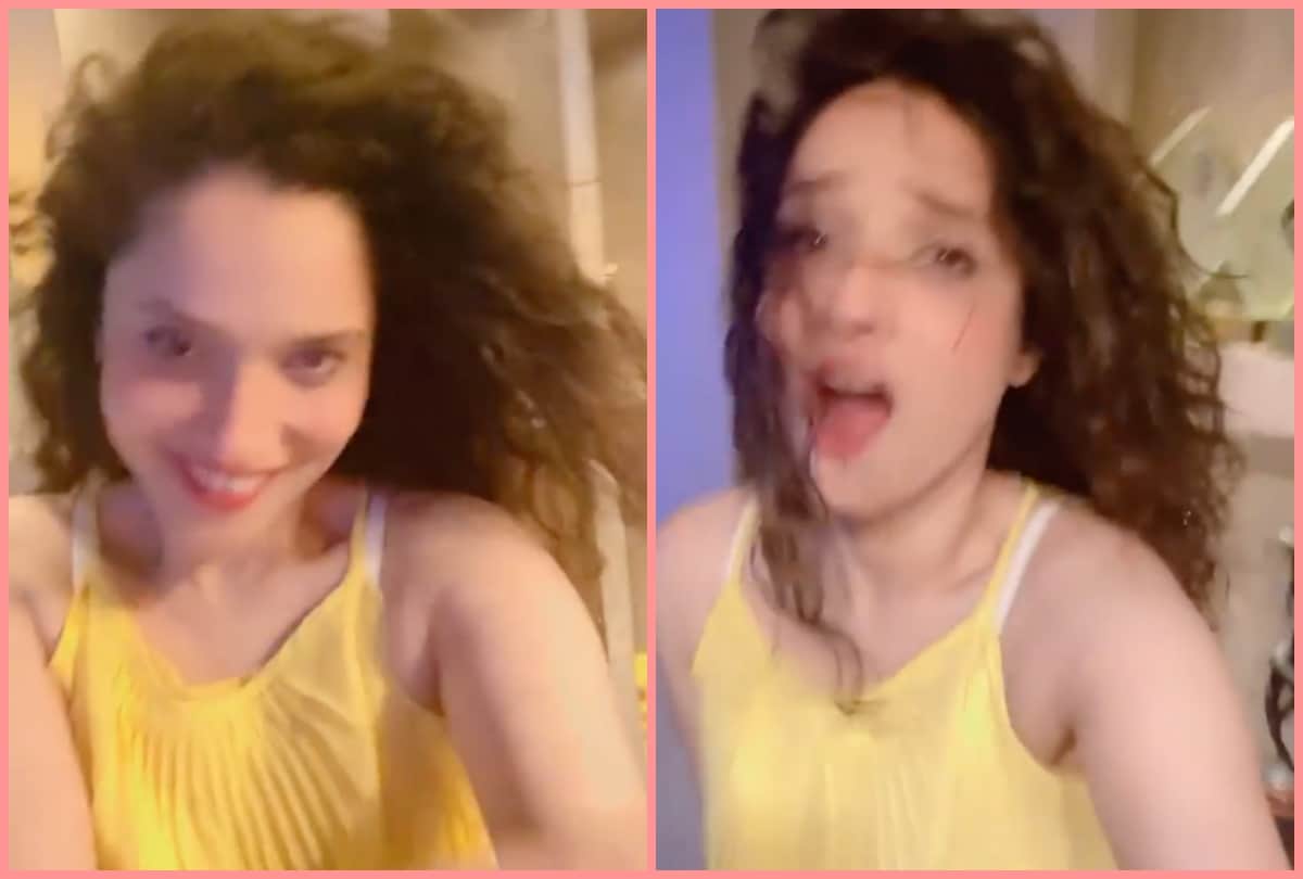Ankita Lokhande dances in yellow in her latest post, fans react